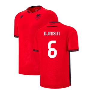 2025-2026 Albania Home Shirt (Djimsiti 6)