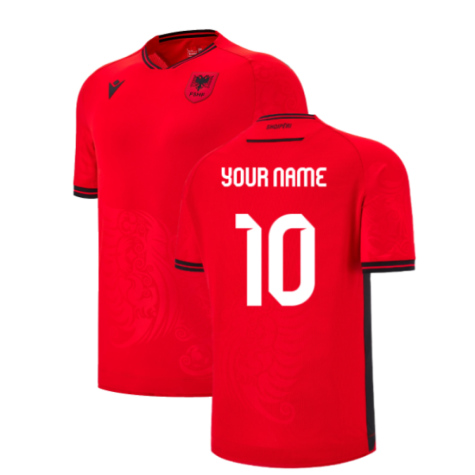 2025-2026 Albania Home Shirt (Your Name)