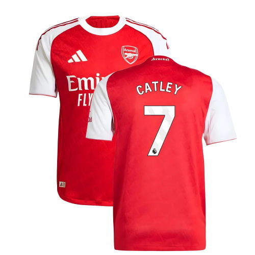 2025-2026 Arsenal Authentic Home Shirt (Catley 7)