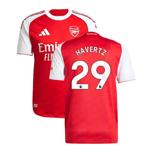 2025-2026 Arsenal Authentic Home Shirt (Havertz 29)
