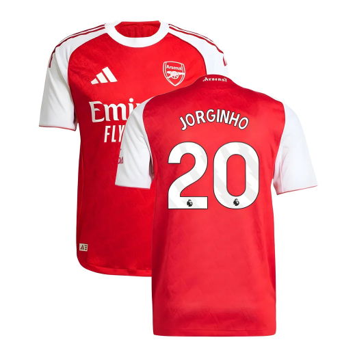 2025-2026 Arsenal Authentic Home Shirt (Jorginho 20)