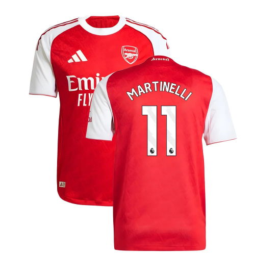 2025-2026 Arsenal Authentic Home Shirt (Martinelli 11)