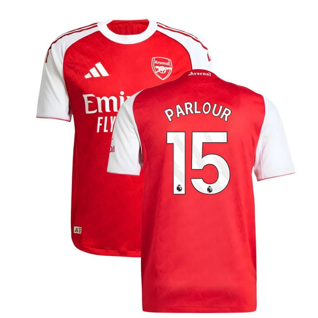 2025-2026 Arsenal Authentic Home Shirt (Parlour 15)