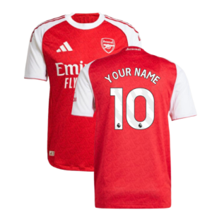 2025-2026 Arsenal Authentic Home Shirt