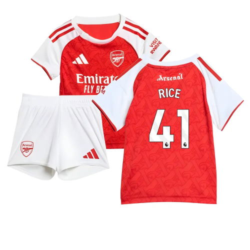2025-2026 Arsenal Home Baby Kit (Rice 41)