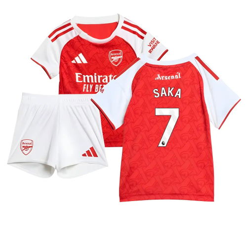 2025-2026 Arsenal Home Baby Kit (Saka 7)