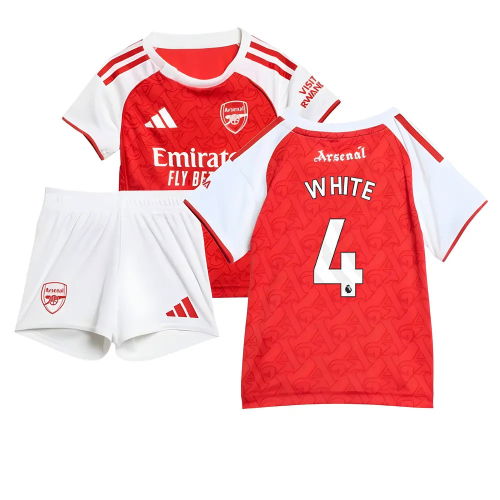 2025-2026 Arsenal Home Baby Kit (White 4)