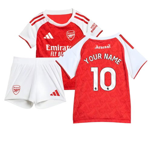 2025-2026 Arsenal Home Baby Kit (Your Name)