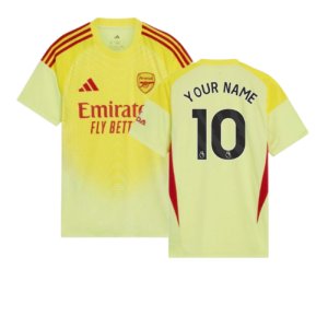 2025-2026 Arsenal Home Goalkeeper Shirt (Yellow)