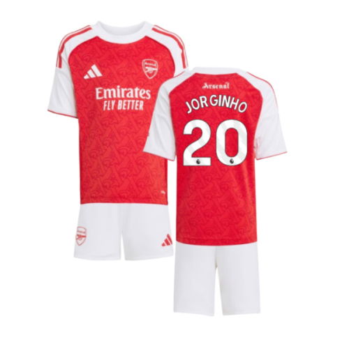 2025-2026 Arsenal Home Mini Kit (Jorginho 20)