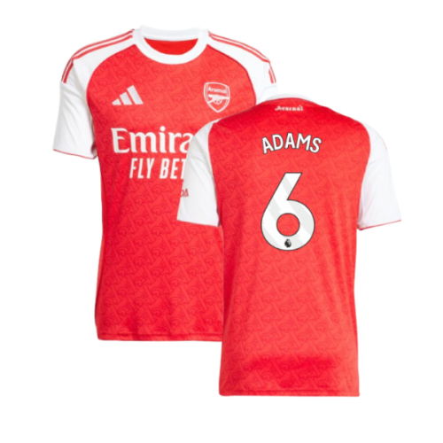 2025-2026 Arsenal Home Shirt (Adams 6)