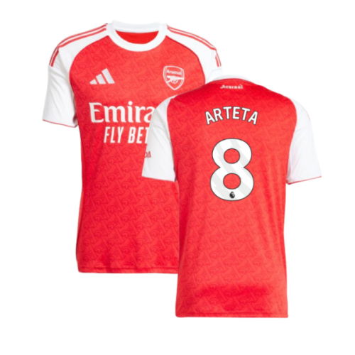 2025-2026 Arsenal Home Shirt (Arteta 8)