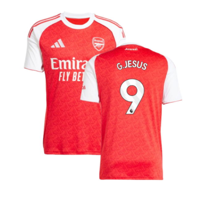 2025-2026 Arsenal Home Shirt (G.Jesus 9)