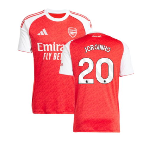 2025-2026 Arsenal Home Shirt (Jorginho 20)