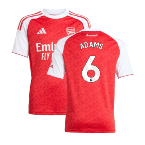 2025-2026 Arsenal Home Shirt (Kids) (Adams 6)
