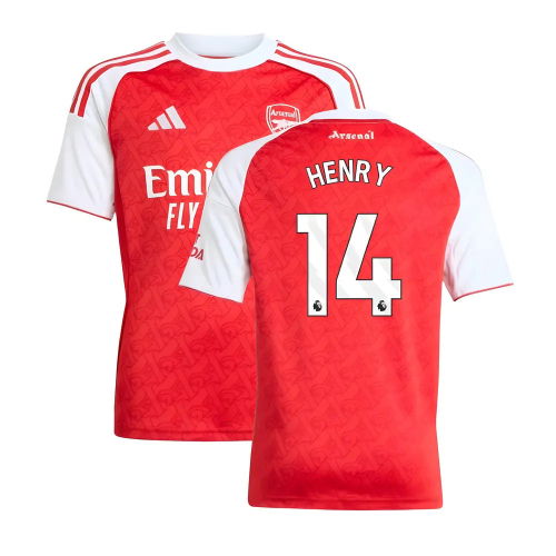 2025-2026 Arsenal Home Shirt (Kids) (Henry 14)