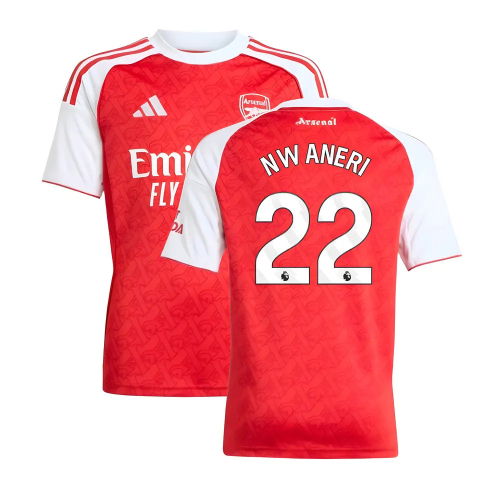 2025-2026 Arsenal Home Shirt (Kids) (Nwaneri 22)