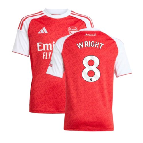 2025-2026 Arsenal Home Shirt (Kids) (Wright 8)