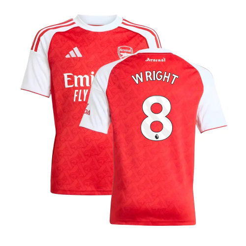 2025-2026 Arsenal Home Shirt (Kids) (Wright 8)
