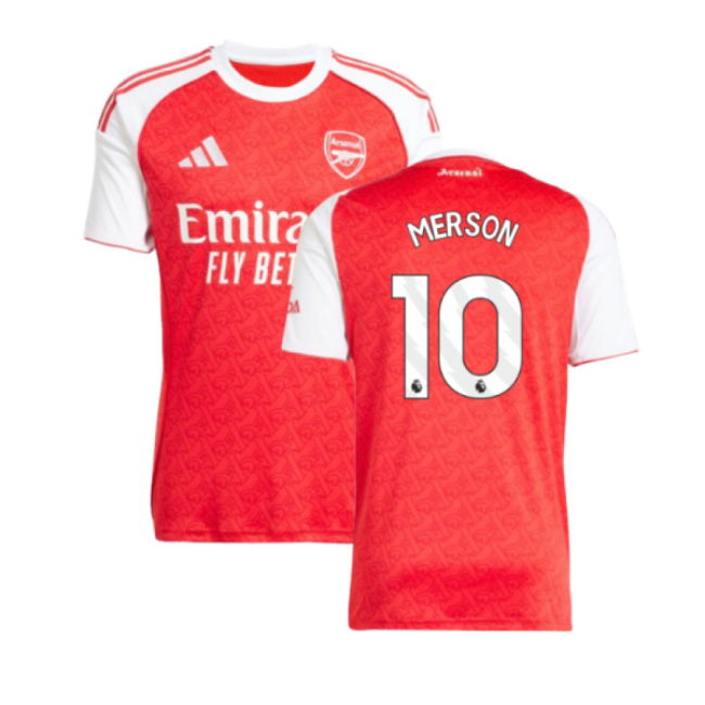 2025-2026 Arsenal Home Shirt (Merson 10)