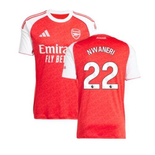 2025-2026 Arsenal Home Shirt (Nwaneri 22)