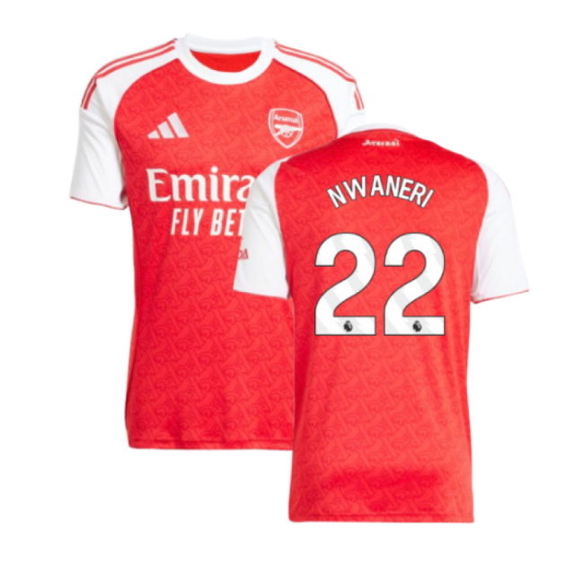 2025-2026 Arsenal Home Shirt (Nwaneri 22)