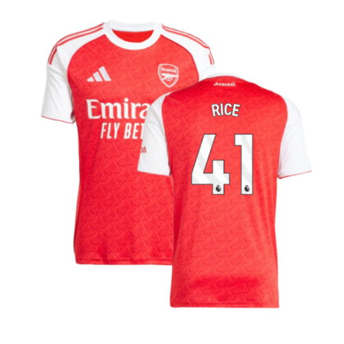 2025-2026 Arsenal Home Shirt (Rice 41)