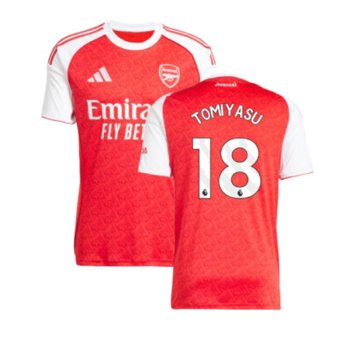 2025-2026 Arsenal Home Shirt (Tomiyasu 18)