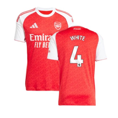 2025-2026 Arsenal Home Shirt (White 4)