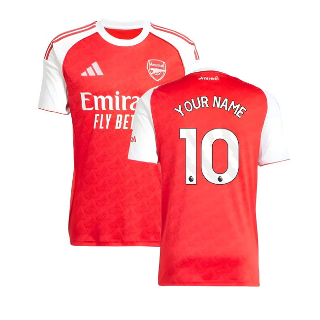 2025-2026 Arsenal Home Shirt (Your Name)