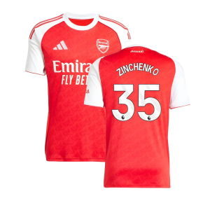 2025-2026 Arsenal Home Shirt (Zinchenko 35)