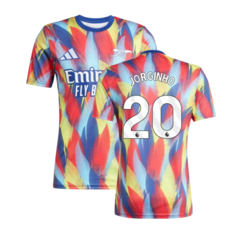 2025-2026 Arsenal Pre-Match Shirt (Victory Blue) (Jorginho 20)