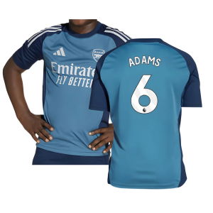 2025-2026 Arsenal Training Shirt (Blanch Blue) - Kids (Adams 6)