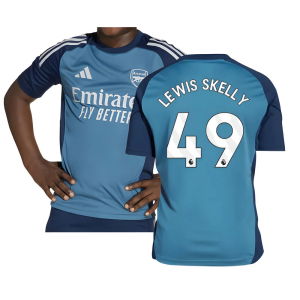 2025-2026 Arsenal Training Shirt (Blanch Blue) - Kids (Lewis Skelly 49)