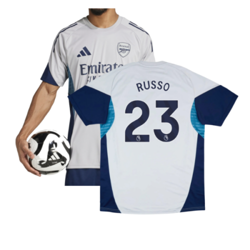 2025-2026 Arsenal Training Shirt (Grey Two) (Russo 23)