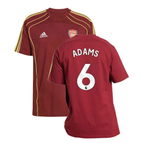 2025-2026 Arsenal UBP Tee (Noble Maroon) (Adams 6)