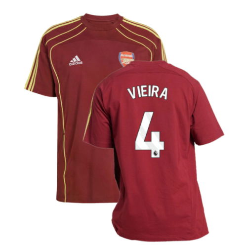 2025-2026 Arsenal UBP Tee (Noble Maroon) (Vieira 4)