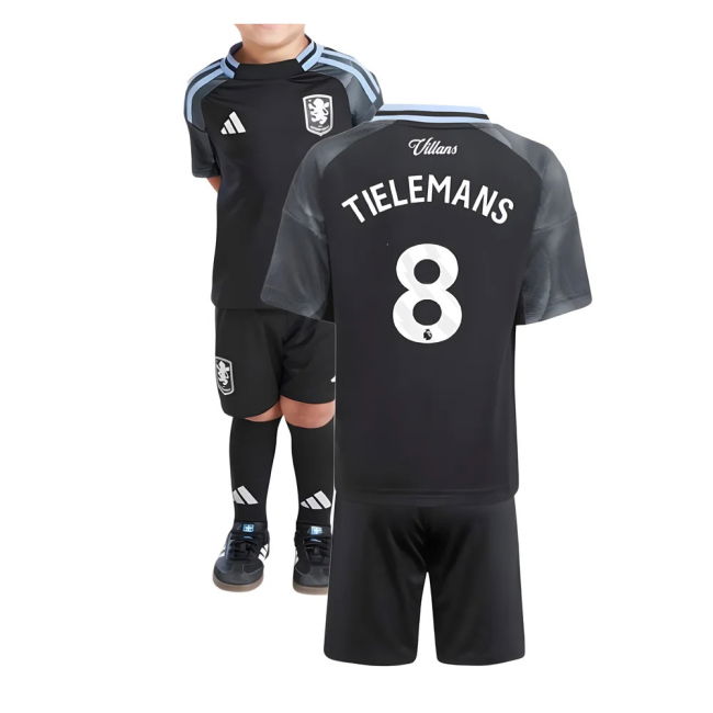 2025-2026 Aston Villa Away Mini Kit (Tielemans 8)