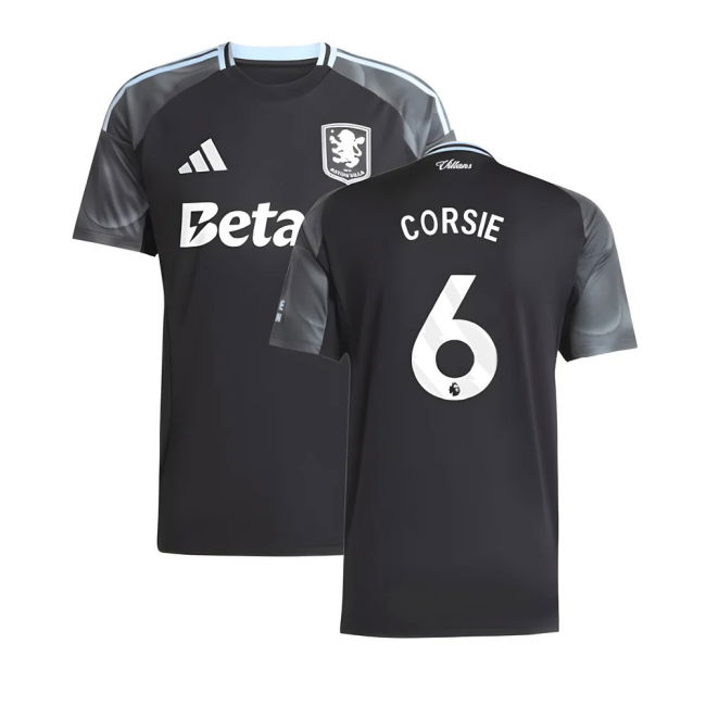 2025-2026 Aston Villa Away Shirt (Corsie 6)