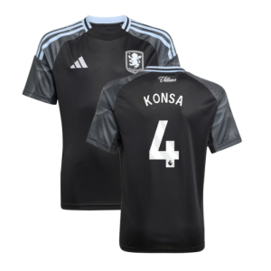 2025-2026 Aston Villa Away Shirt (Kids) (Konsa 4)