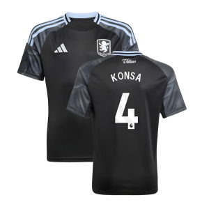 2025-2026 Aston Villa Away Shirt (Kids) (Konsa 4)