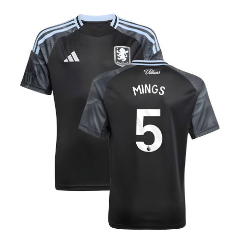 2025-2026 Aston Villa Away Shirt (Kids) (Mings 5)