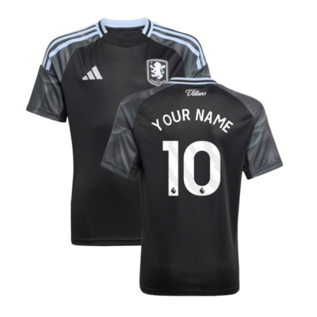 2025-2026 Aston Villa Away Shirt (Kids) (Your Name)
