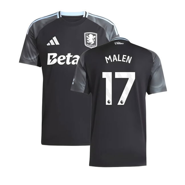 2025-2026 Aston Villa Away Shirt (Malen 17)