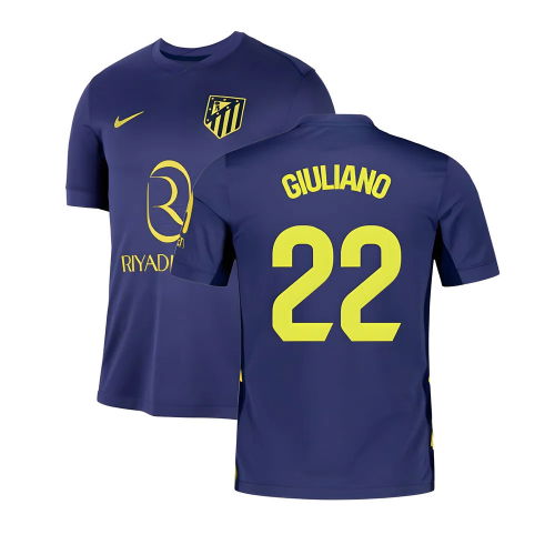 2025-2026 Atletico Madrid Away Shirt (Giuliano 22)