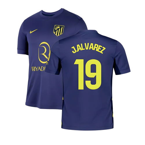 2025-2026 Atletico Madrid Away Shirt (J.Alvarez 19)