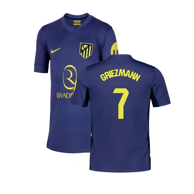 2025-2026 Atletico Madrid Away Shirt (Kids) (Griezmann 7)