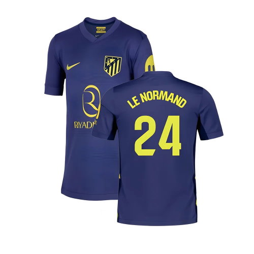 2025-2026 Atletico Madrid Away Shirt (Kids) (Le Normand 24)