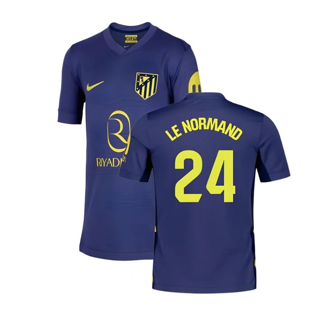 2025-2026 Atletico Madrid Away Shirt (Kids) (Le Normand 24)