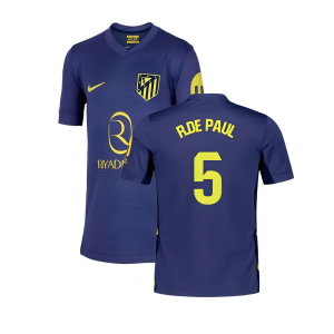 2025-2026 Atletico Madrid Away Shirt (Kids) (R.De Paul 5)